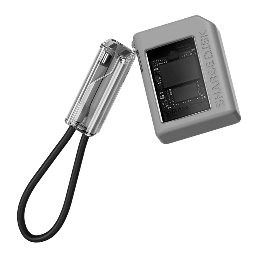 Корпус-брелок для SSD с активным охлаждением SHARGE DISK (USB-C)
