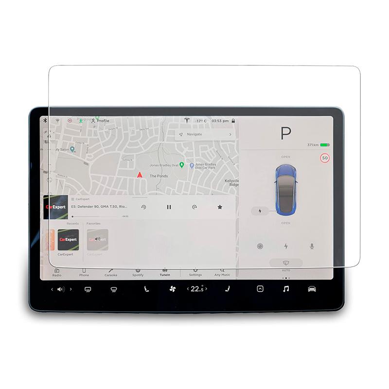 Матовое защитное стекло для Tesla Model 3 и Model Y