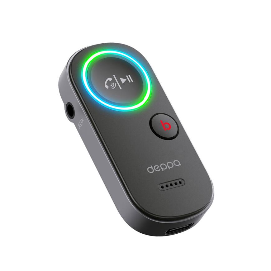 Bluetooth-адаптер (аудио приёмник) Deppa Receiver Lite (3,5 мм TRS)