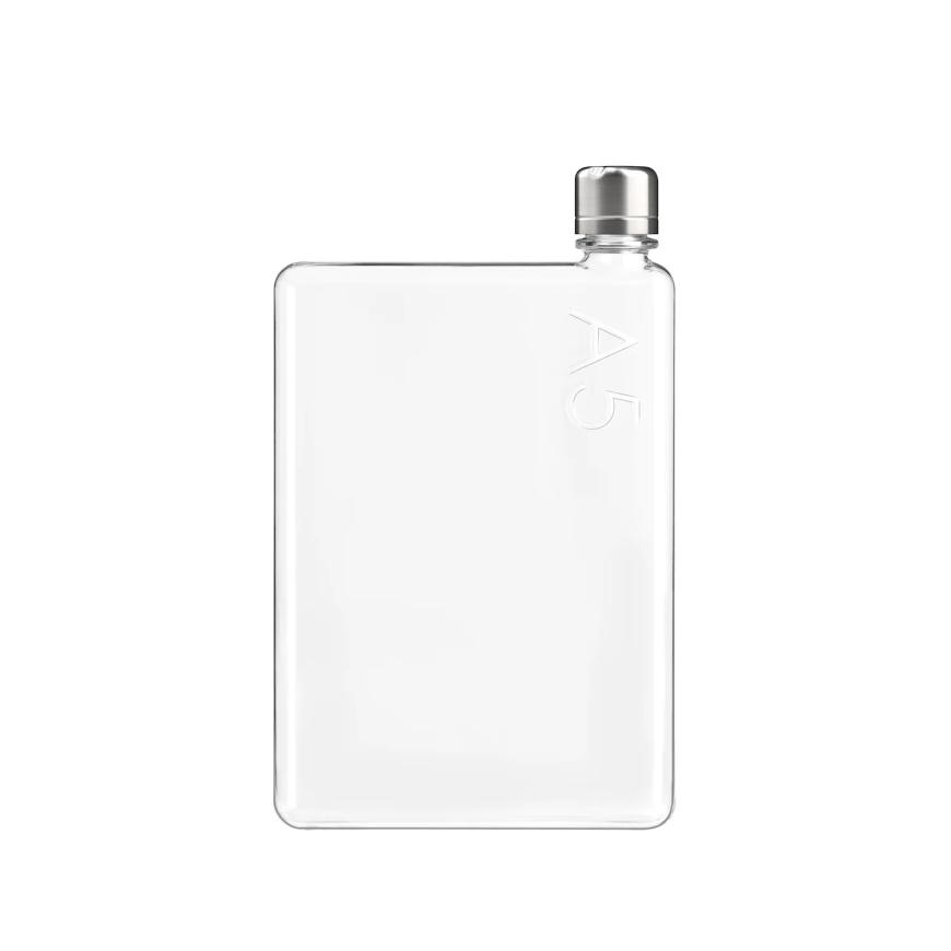 Прозрачная пластиковая бутылка memobottle A5 (750 мл)