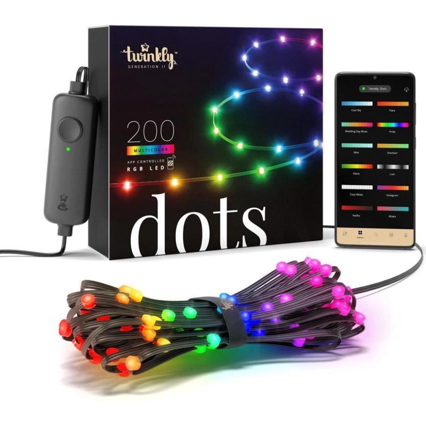 Умная светодиодная лента Twinkly Dots, RGB (10 м, 200 светодиодов)