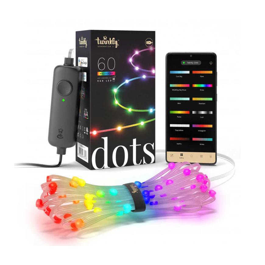 Умная светодиодная лента Twinkly Dots, RGB (3 м, 60 светодиодов)