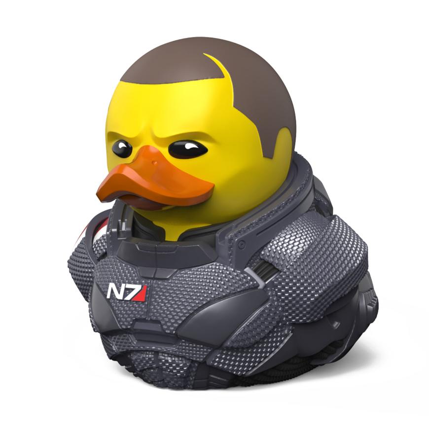 Коллекционная фигурка-утка «Капитан Шепард — Джон» TUBBZ First Edition Mass Effect