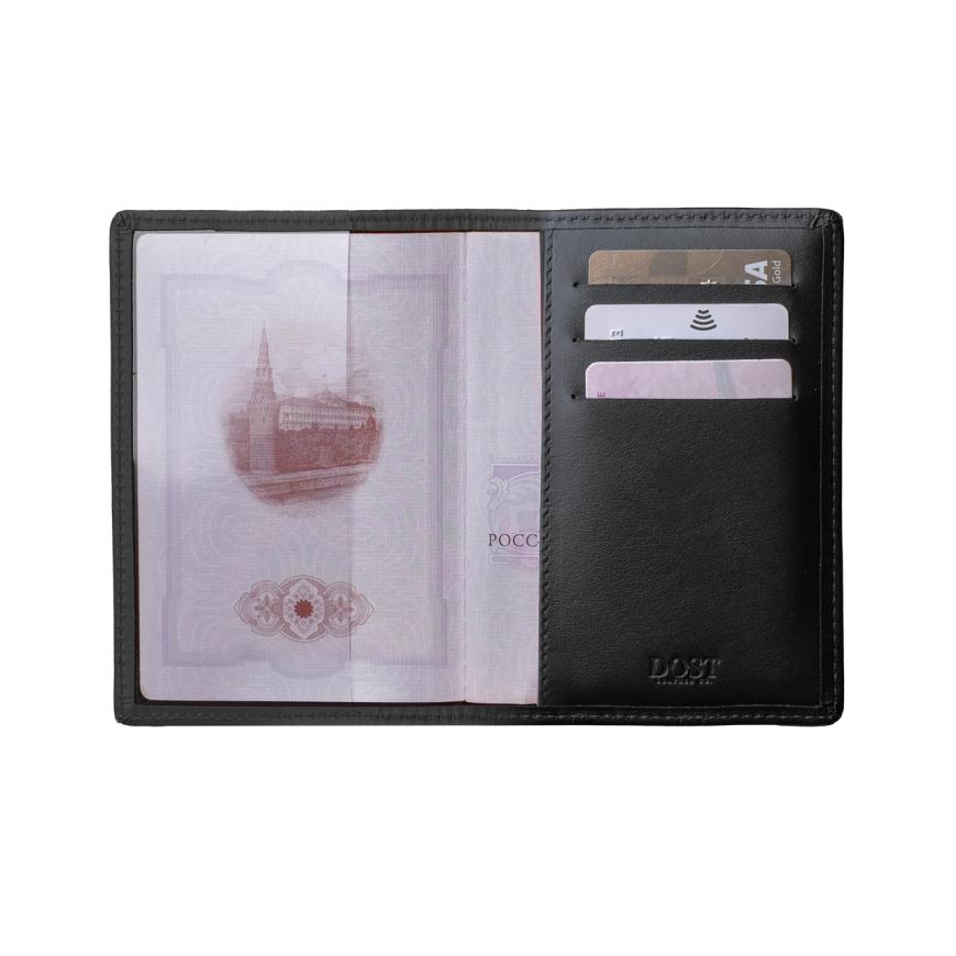 Кожаная обложка для паспорта DOST Leather Co.