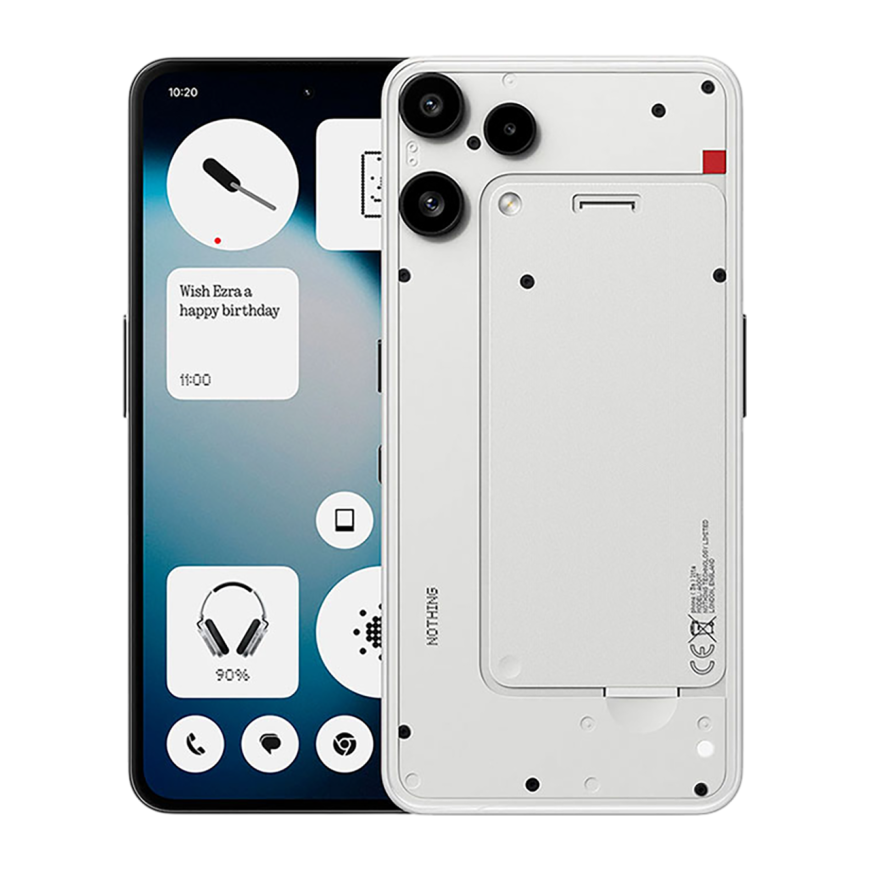 Смартфон Nothing Phone (3a) Lite 8 ГБ + 256 ГБ (Белый | White) (версия Global)