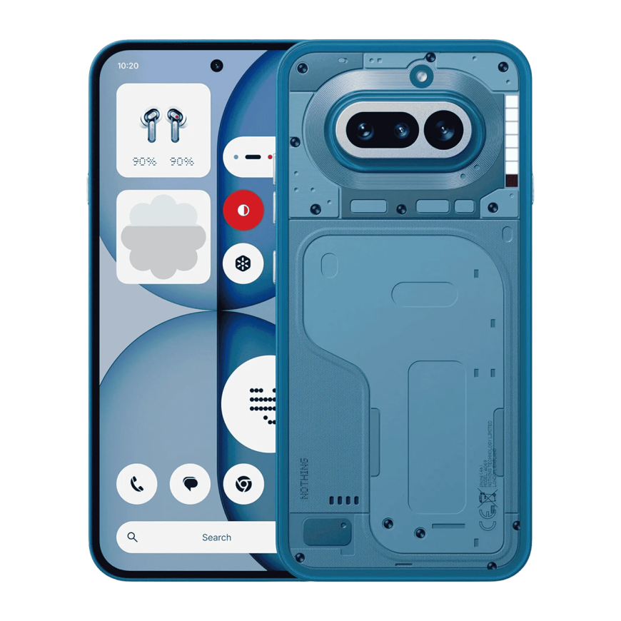 Смартфон Nothing Phone (4a) 12 ГБ + 256 ГБ (Голубой | Blue) (версия Global)
