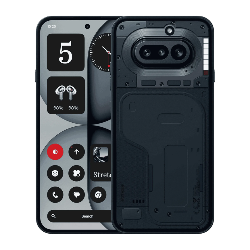 Смартфон Nothing Phone (4a) 12 ГБ + 256 ГБ (Чёрный | Black) (версия Global)
