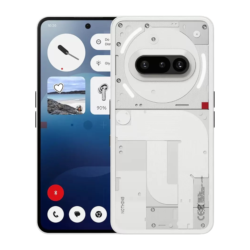 Смартфон Nothing Phone (3a) 12 ГБ + 256 ГБ (Белый | White) (версия Global)