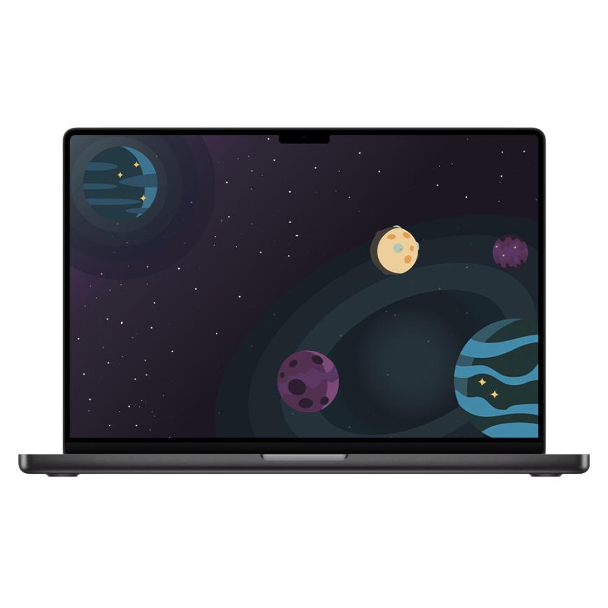 Ноутбук Apple MacBook Pro 16" кастомный (M5 Max 18-Core, GPU 40-Core, 128GB, 8TB) («Чёрный космос» | Space Black)