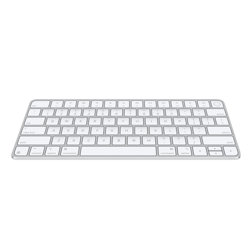Беспроводная клавиатура Apple Magic Keyboard с Touch ID (Lightning) (Белый | White)