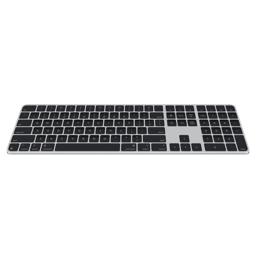 Беспроводная клавиатура Apple Magic Keyboard с Touch ID и цифровой панелью (Lightning) (Чёрный | Black)